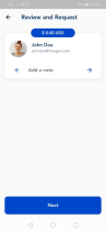 Flutter Bank - Flutter Banking App UI Theme Screenshot 3