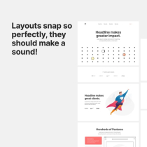 Brightkit -  Web Layouts UI Kit  Design Screenshot 4