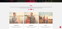 Marry - Responsive Wedding Template Screenshot 4