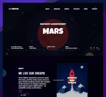 Scientis - HTML Web Template Screenshot 1