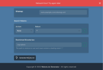 Robots.txt Generator PHP Screenshot 3
