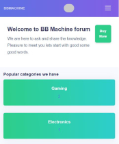 BB Machine - Forum Platform Script Screenshot 1