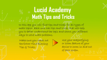 Lucid Academy Math Tips and Tricks Buildbox Screenshot 10