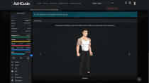 AzHCode - Online Browser Game Platform PHP Screenshot 2
