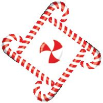 Candy Cane Logo Screenshot 2