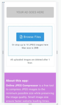 Online JPEG Compressor PHP Screenshot 9