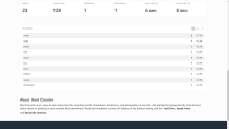 Word Counter PHP Script Screenshot 3