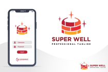 Creative Super Well Logo Design Screenshot 4