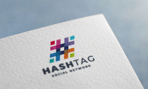 Hashtag - Social Network Logo Screenshot 1