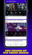 Video Streaming App with Admin App And Firebase Screenshot 1