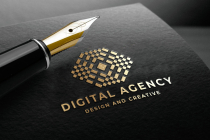 Digital Agency Logo Template Screenshot 1