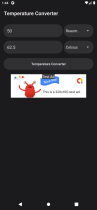 Temperature Converter Android Screenshot 4