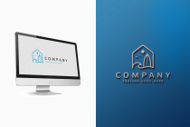 Surf House Logo Template Screenshot 1