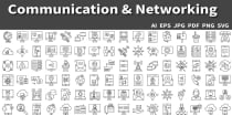 Communication and Networking Icons | SVG | EPS | A Screenshot 3