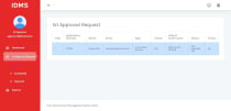 IDMS - PHP Finance 2 level Approval System Screenshot 1