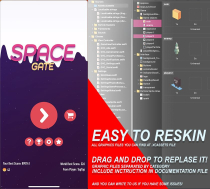 Space Gate - iOS Game Source Code Screenshot 1