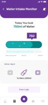 Health and Fitness App - Adobe XD Mobile UI Kit  Screenshot 31