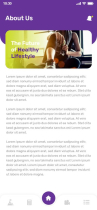 Health and Fitness App - Adobe XD Mobile UI Kit  Screenshot 100