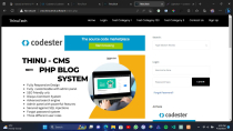 Thinu-CMS - Complete PHP CMS System Screenshot 13