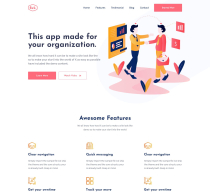 Bek - Saas Software HTML5 Theme Screenshot 3