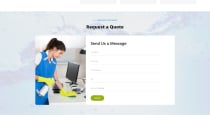 Cleaning Service Template - UI Adobe XD Screenshot 7