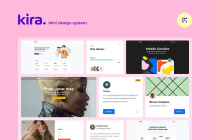 Kira - Minimalist Design System Screenshot 1