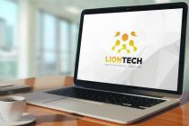 Lion Power Technology Logo Design Screenshot 2