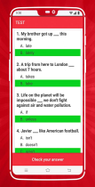 English Grammar Test - Android Source Code Screenshot 7