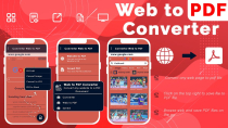 Web to PDF Converter - Android Source Code Screenshot 1