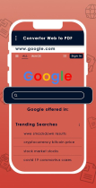Web to PDF Converter - Android Source Code Screenshot 3