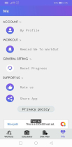 Powerful Workout Android App Screenshot 8