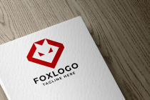 Fox Animal Logo Pro Template Screenshot 1