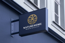 Nature Building Home Pro Logo Template Screenshot 2