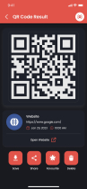 QR Code Scanner UI Kit Figma Screenshot 49