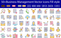 200 Business management Icon Pack  Screenshot 2