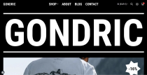 Gondric - Multipurpose Shopify Theme OS 2 Screenshot 1