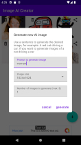 Image AI Creator - Android Source Code Screenshot 4