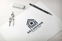 Secure Home Logo Pro Template Screenshot 1