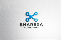 Sharexa Logo Pro Template Screenshot 1