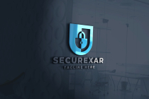 Securexar Logo Pro Template Screenshot 1