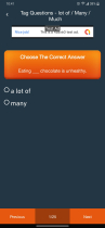 English Quiz with Grammar - Android App Screenshot 6