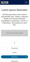 Lorem Ipsum Generator PHP Screenshot 6