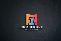 Number One Pro Logo Template Screenshot 1