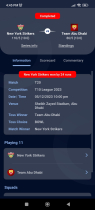 Live Cricket Scores - Android Source Code Screenshot 4