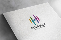 Finance Data Pro Logo Template Screenshot 1