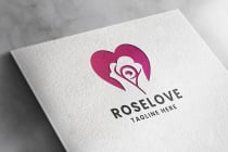 Rose Love Pro Logo Template Screenshot 1