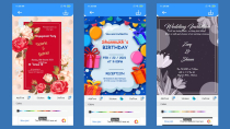 Invitation Card Maker - Android Source Code Screenshot 3