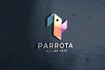 Parrota Bird Pro Logo Template Screenshot 1