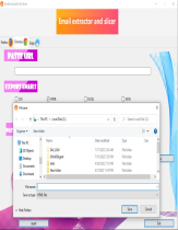 Emails Scraper And Slicer Python Screenshot 2