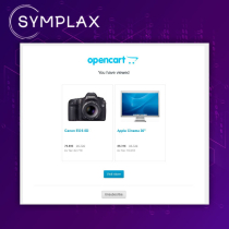 Viewed Products Mailing - OpenCart Module Screenshot 2